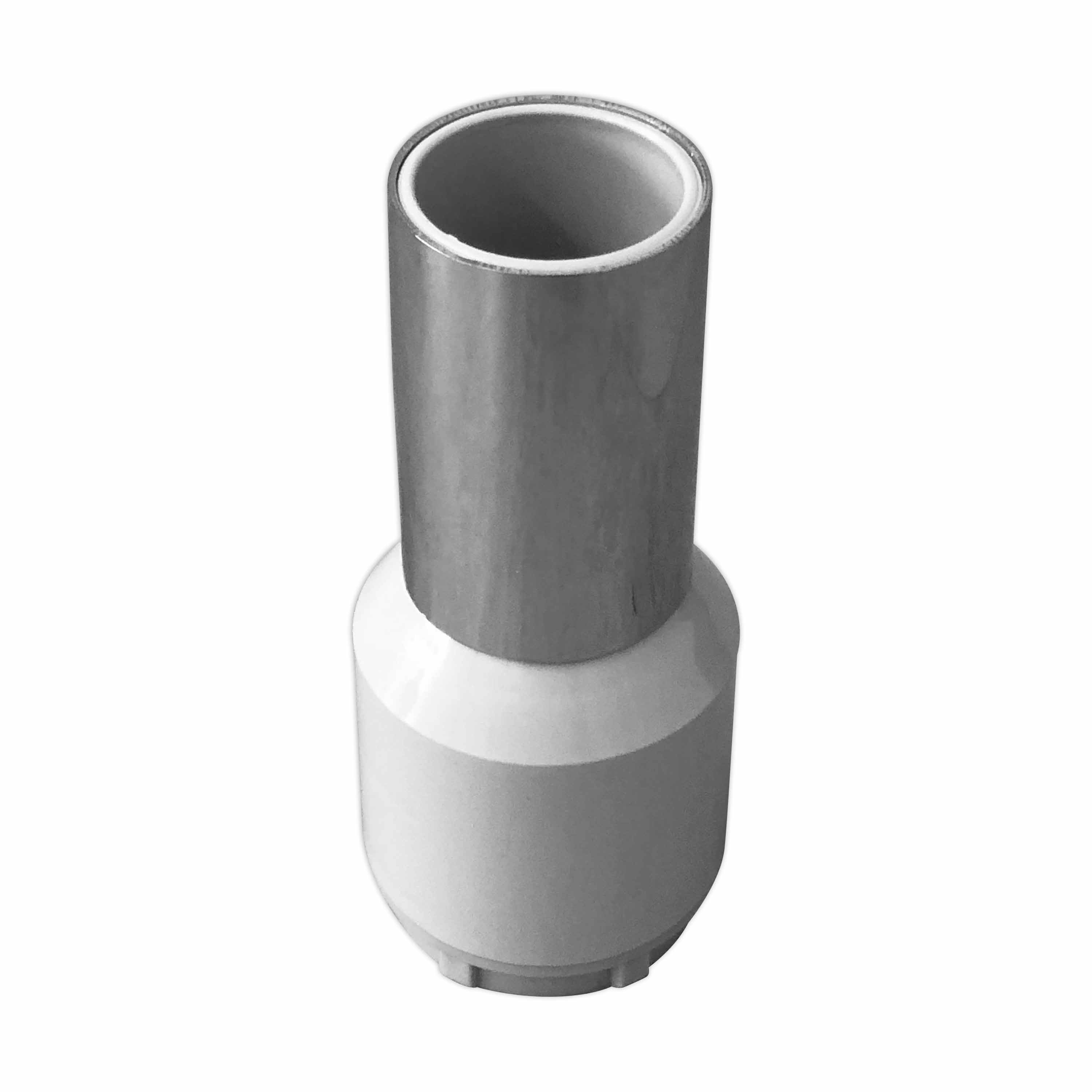 Ersatz-Schlauchstecker Chrom für nicht schaltbare für 42mm Schläuche