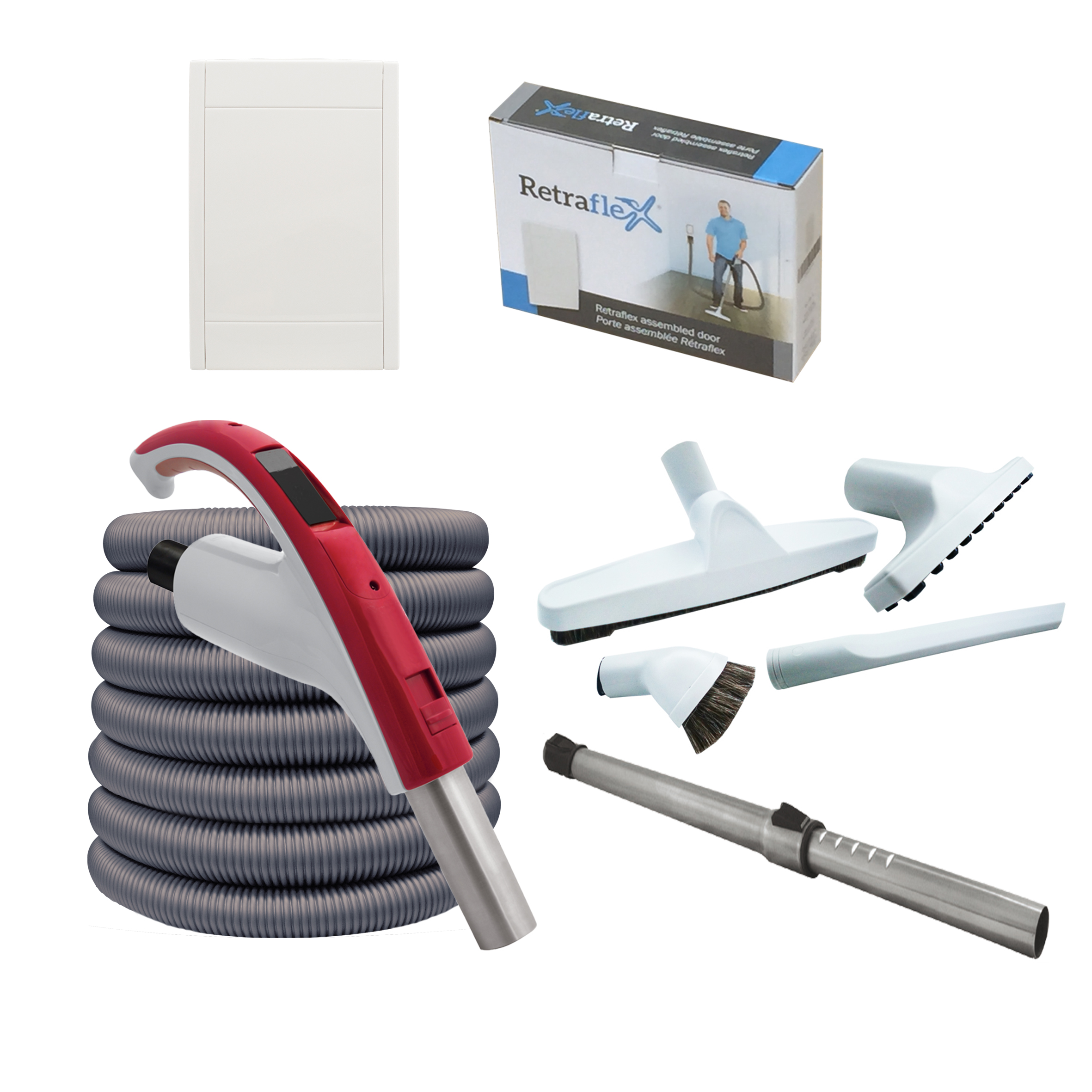 Schlauch-Set 9 m für Schlaucheinzug von Retraflex