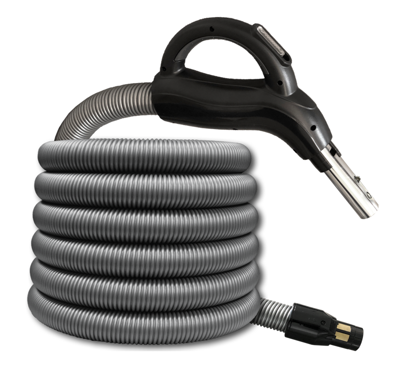 24-V Schlauch schaltbar - in versch. Längen - Griff schwarz mit Ringgriff