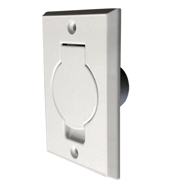 Saugdose Runddeckel - weiß