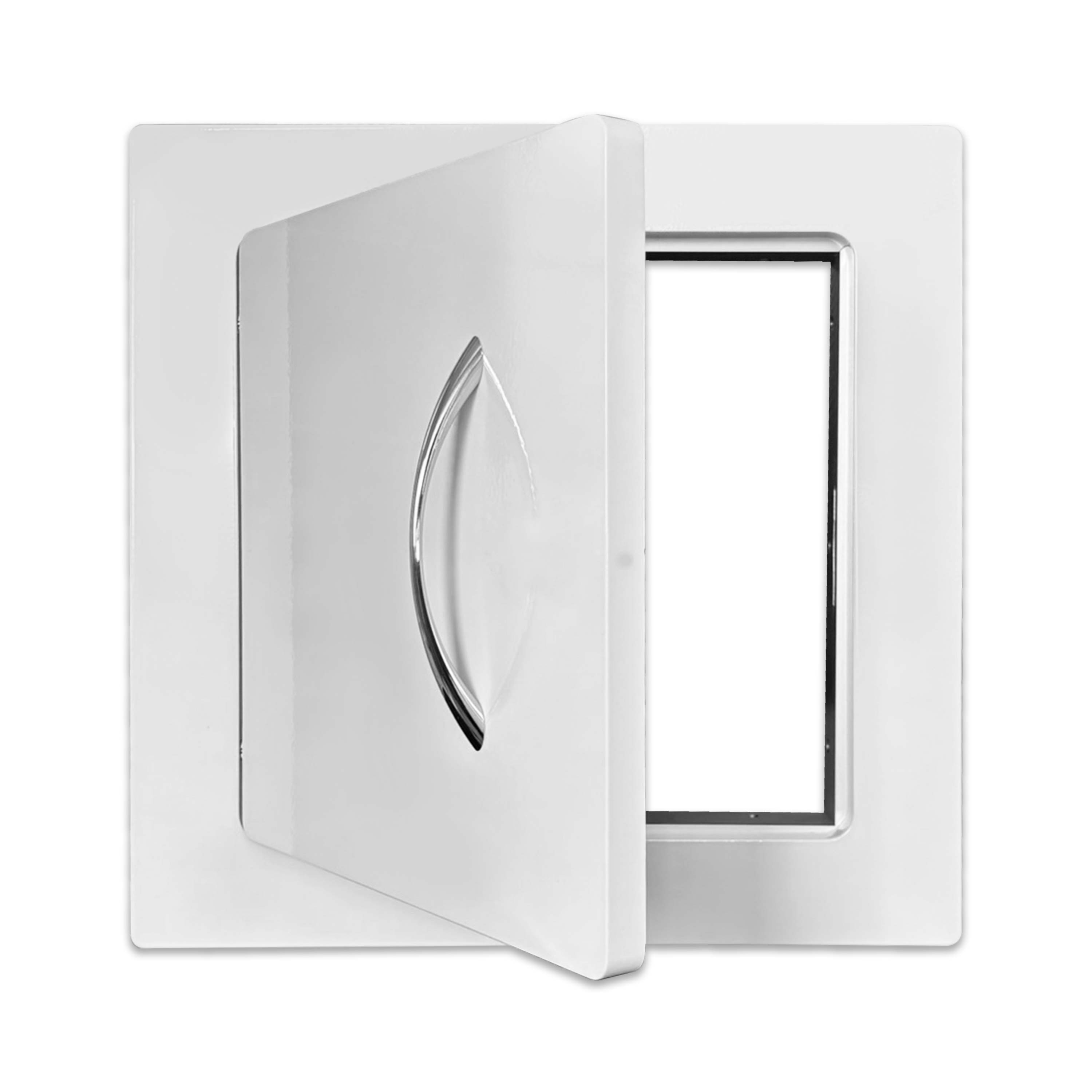 Einwurftür MDF-Holz - Weiß - 300x300 mm