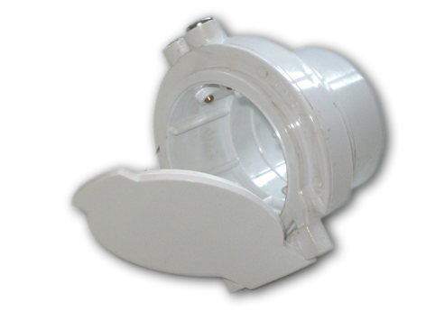 Rohrsaugdose mit Steuerleitungsanschluss