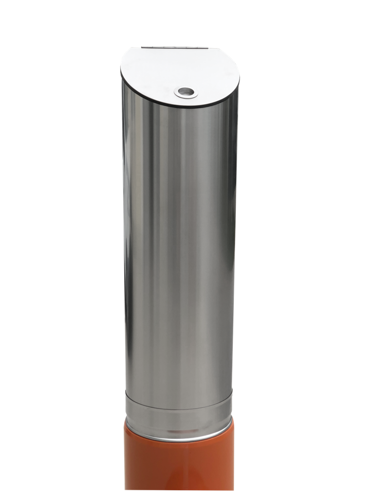 VA-Abwurfsäule mit Schräg-Türe