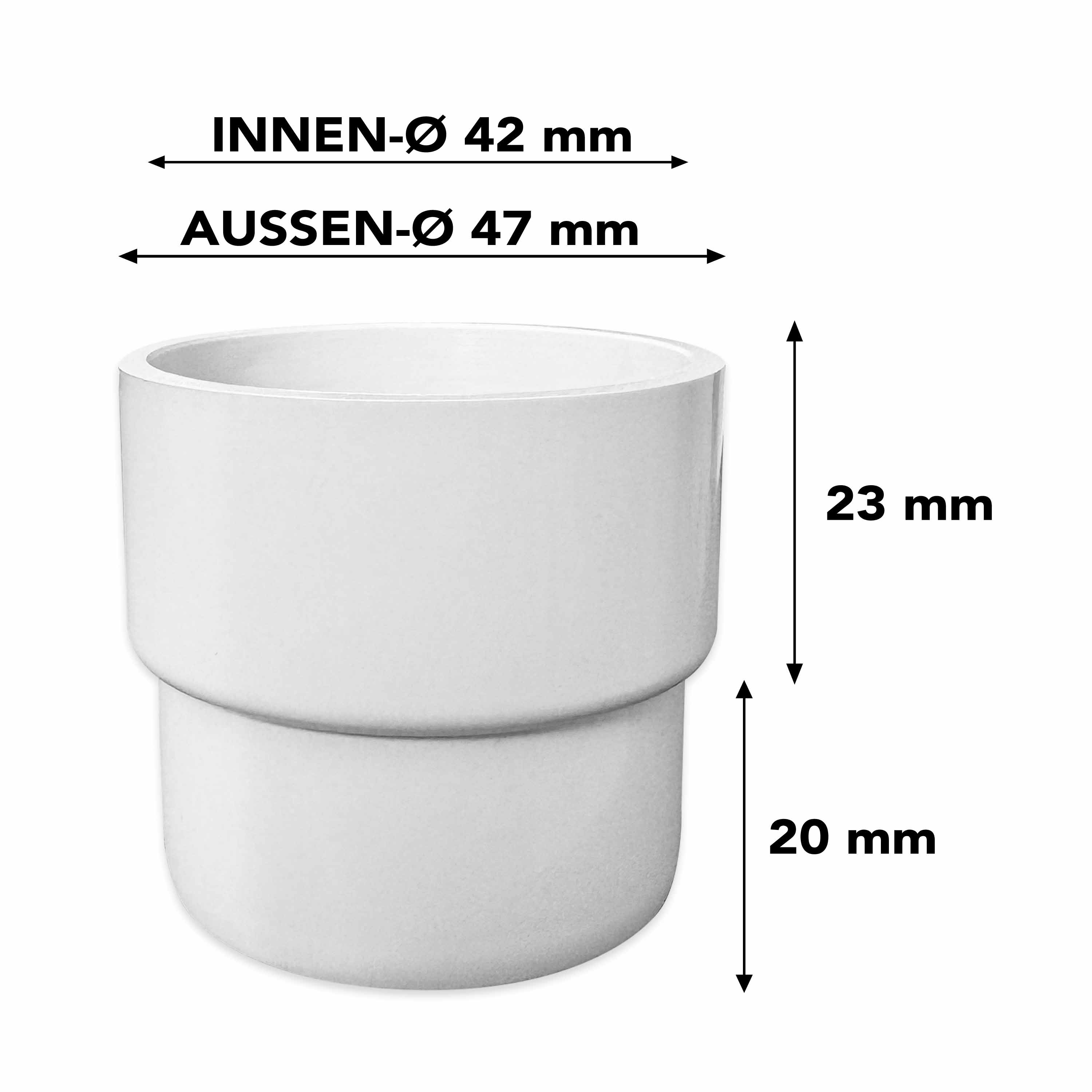 Verlängerung für die Saugdose