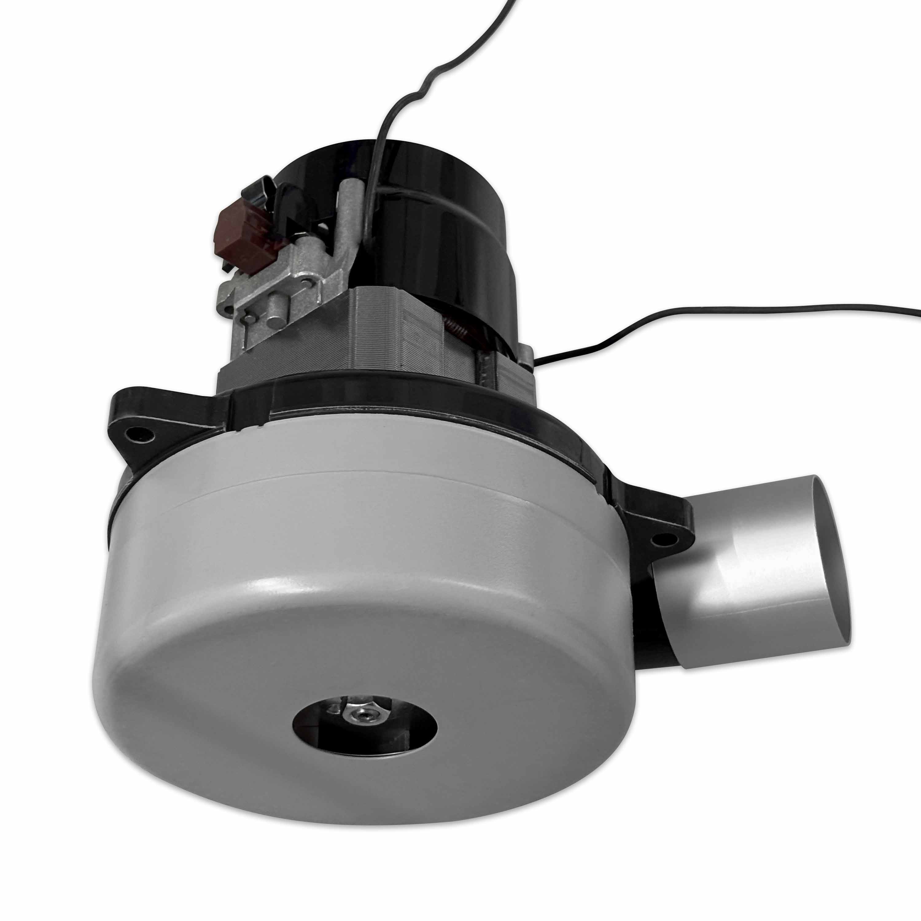 Motor oben mit 2 Turbinen - Boden flach mit Ausblasrohr für Geräte 2025