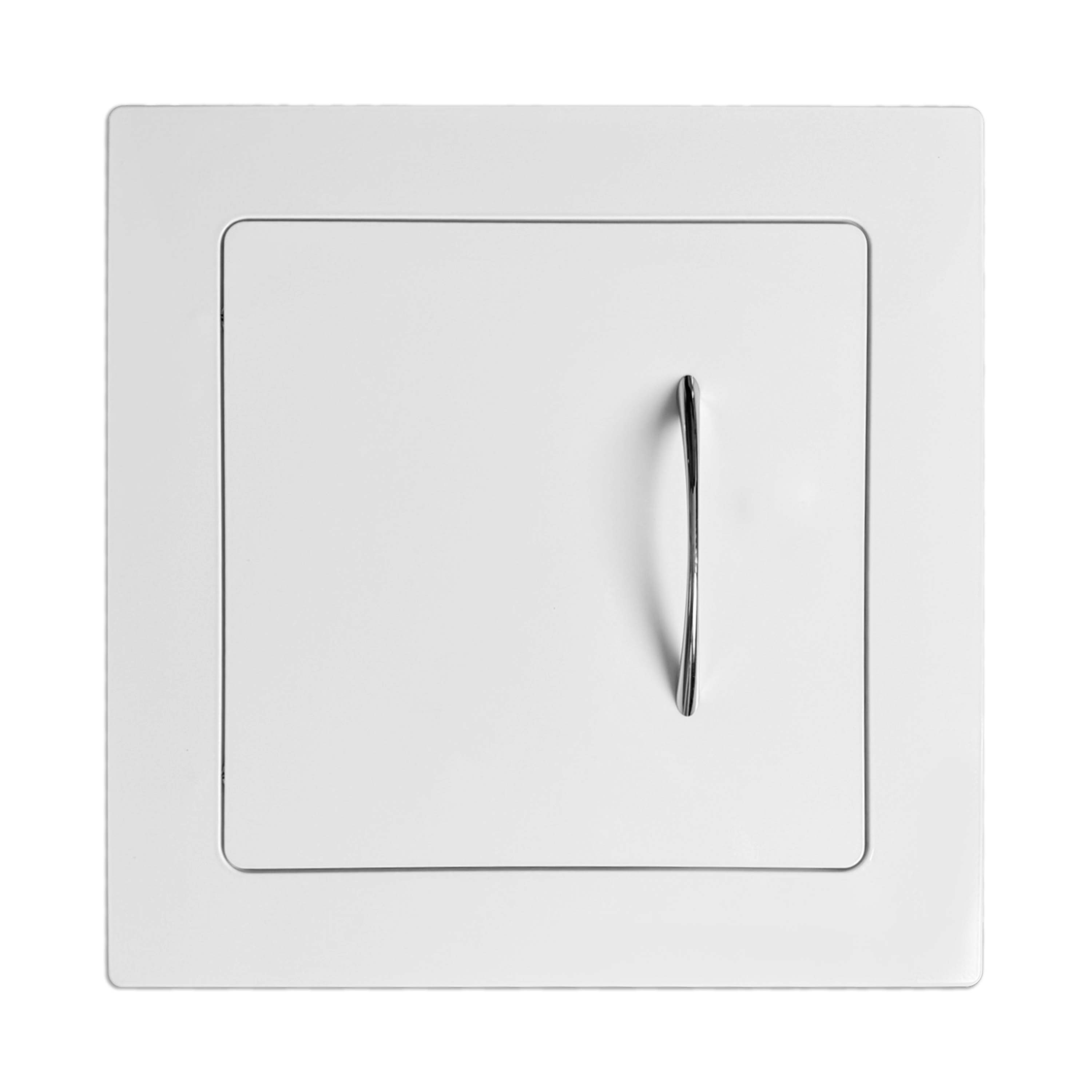 Einwurftür MDF-Holz - Weiß - 300x300 mm