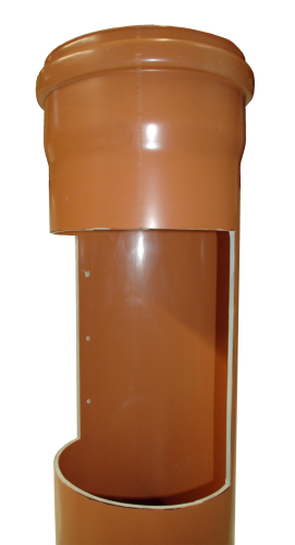 KG-Rohr Anbau-Schurre 300x300 mm