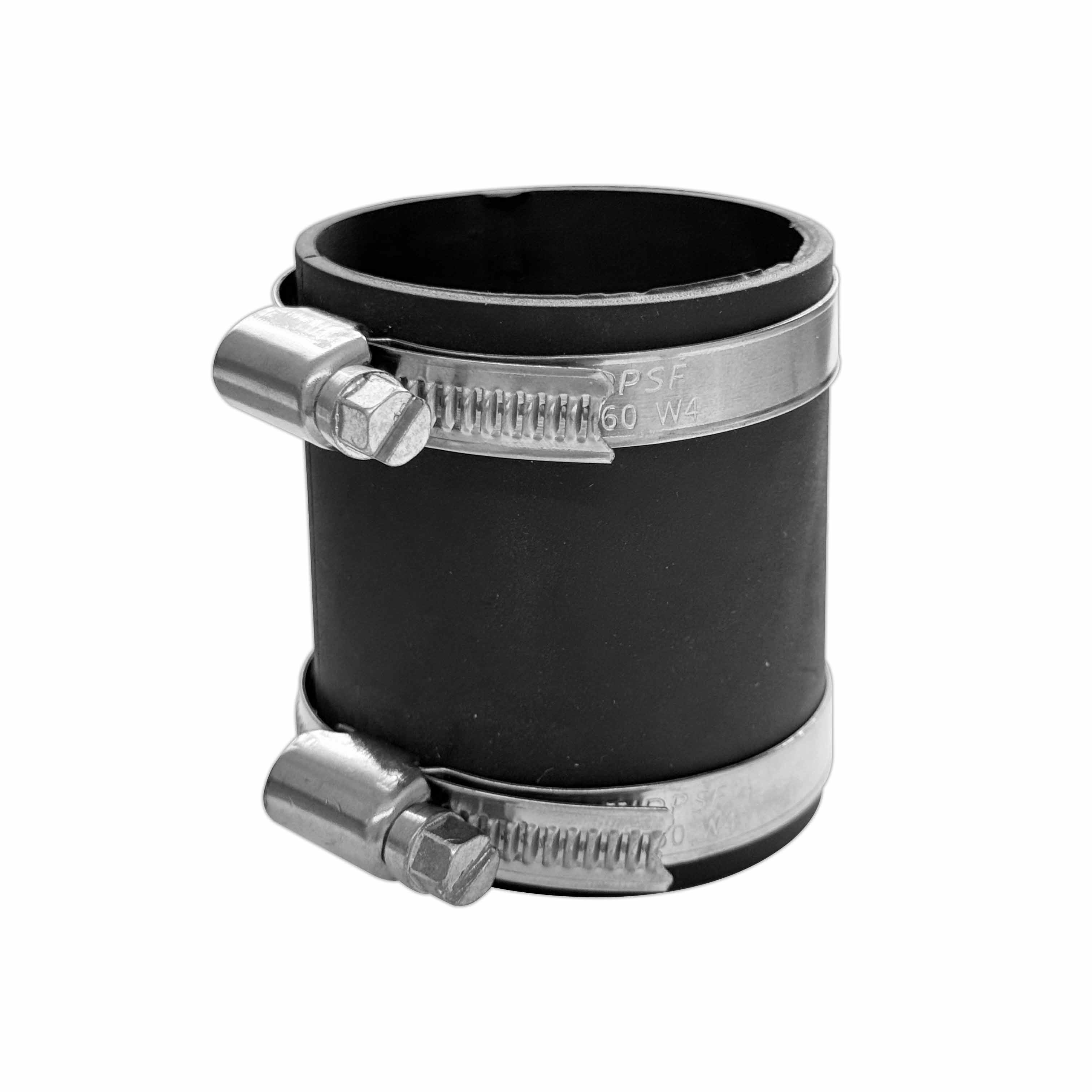 Gummimuffe mit Schlauchklemmen 50-51mm